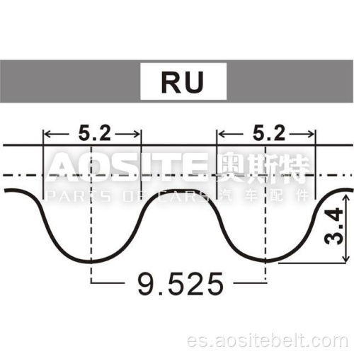 Correa de distribución para Hyundai Sonata III